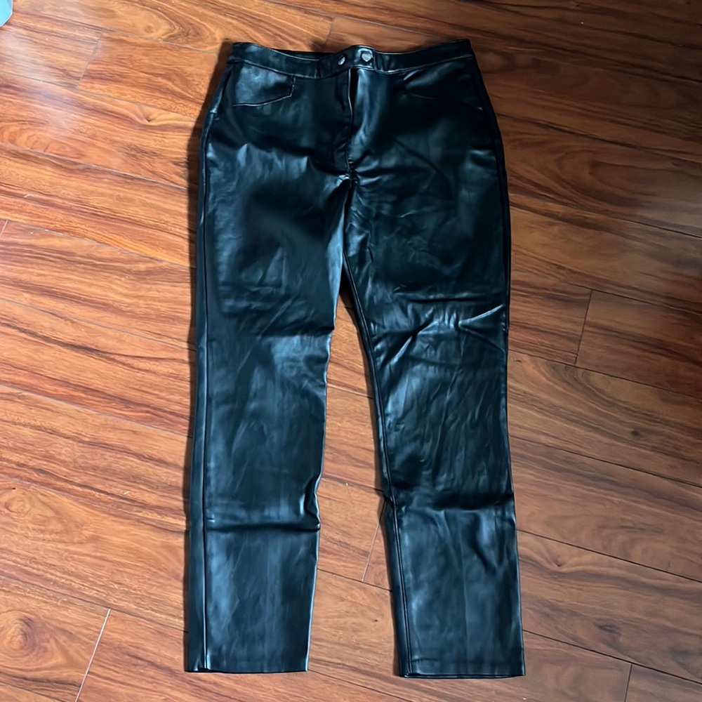 Leather pants size 12